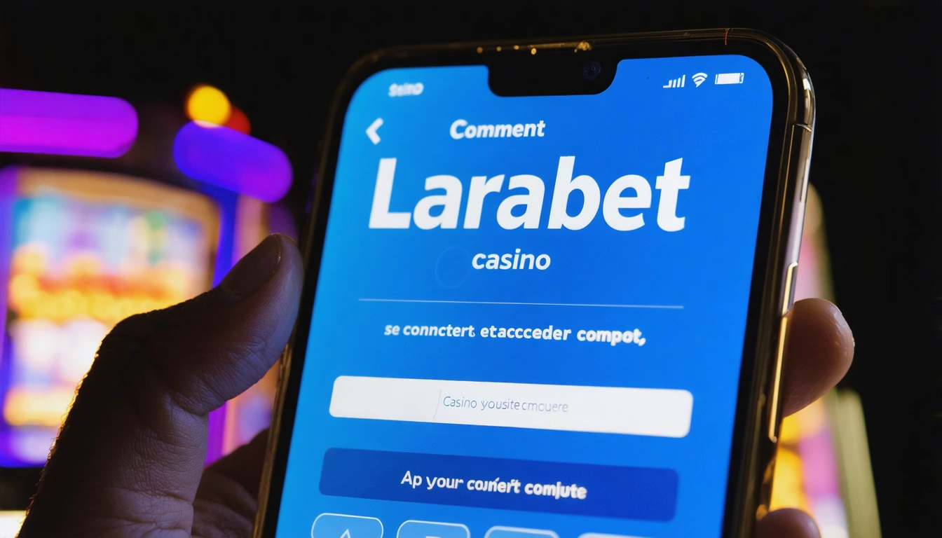 Comment Larabet casino se connecter et accéder compte